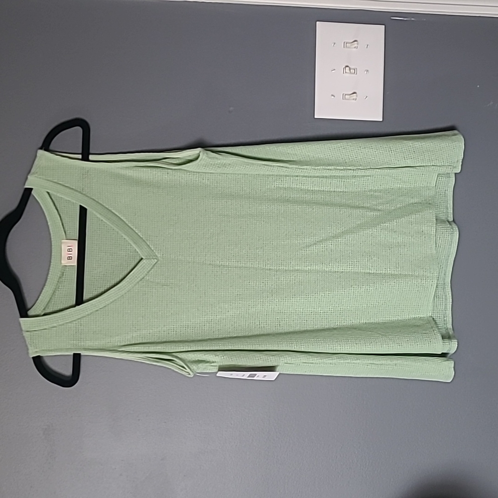 New! Knit Green Tank